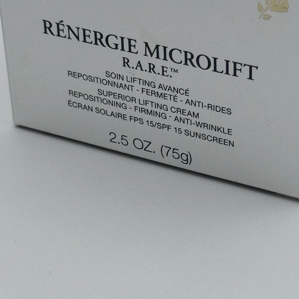 Lancôme Rénergie Microlift R.A.R.E. Lifting Cream SPF 15 2.5 Oz Sealed‎ NOS